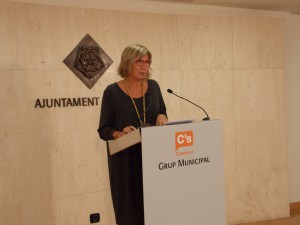 Pepa Labrador, portavoz adjunta del Grupo Municipal de Ciudadanos en Reus.