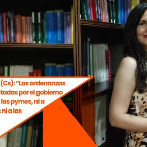 Débora García (Cs): “Las ordenanzas fiscales presentadas por el gobierno no ayudan ni a las pymes, ni a los autónomos ni a las familias a salir de la crisis”